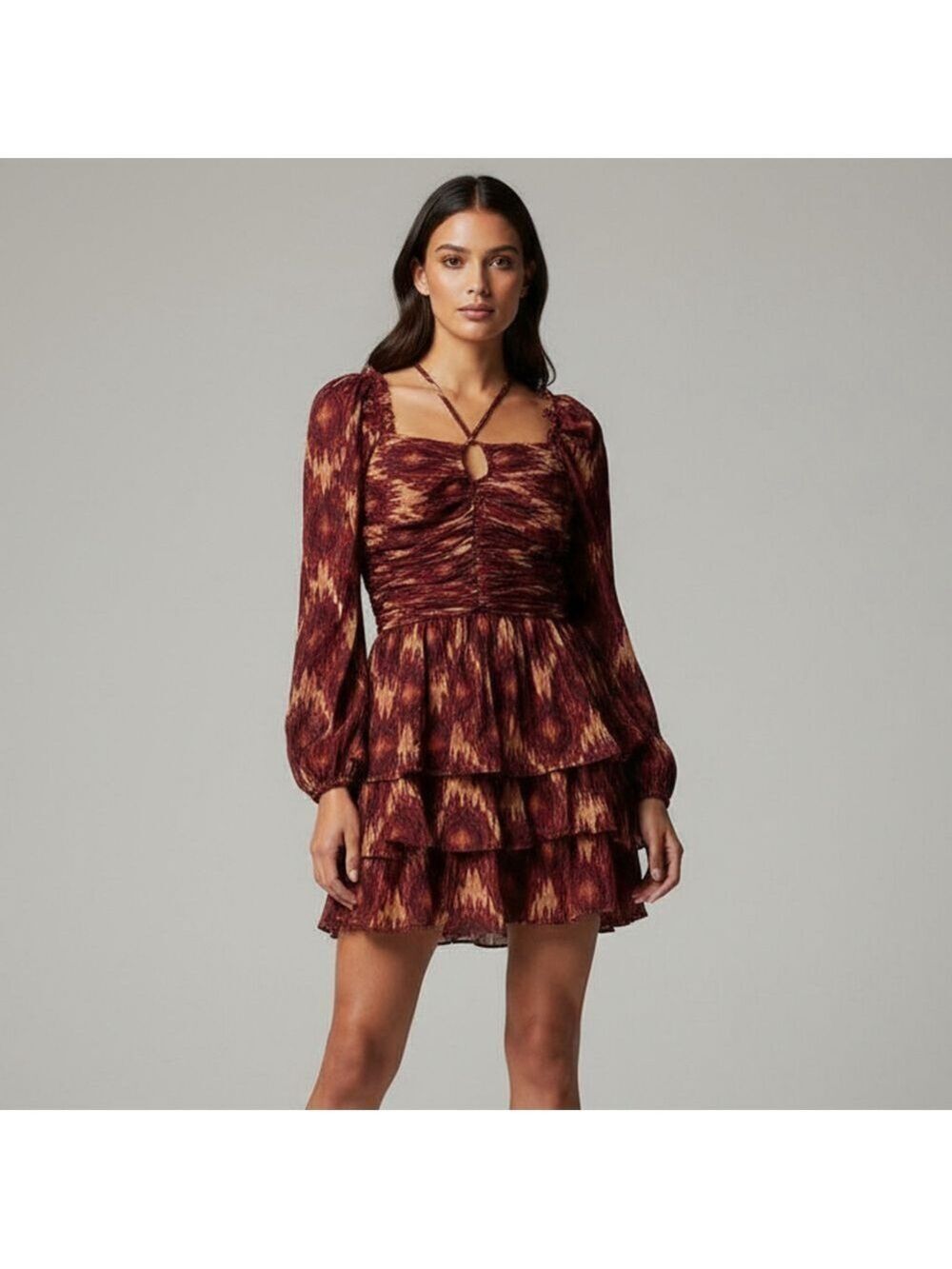 HOUSE of Harlow 1960 x REVOLVE Naiya Cotton Fairy dress Whimsigoth Boho Sz L